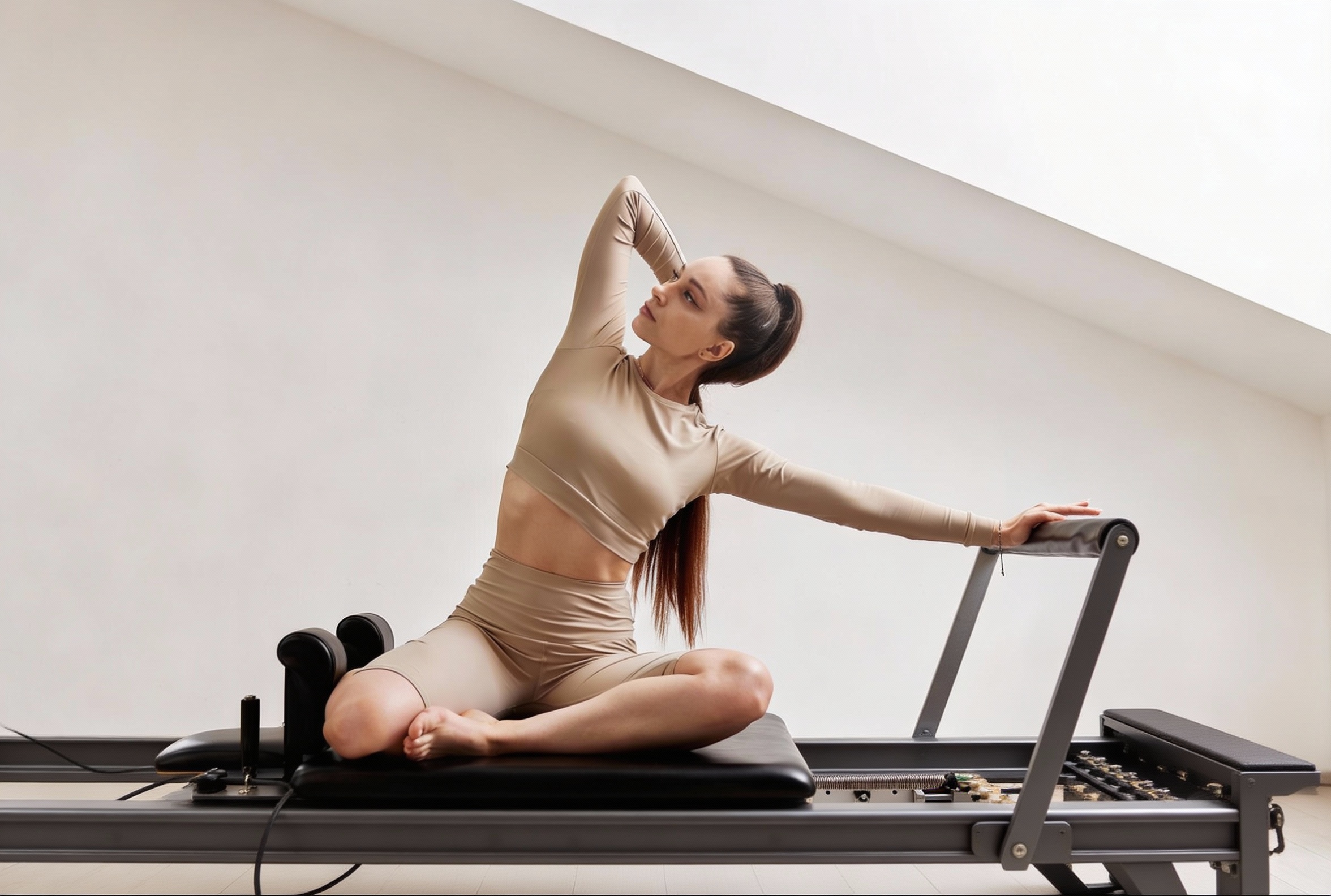 Pilates side stretch